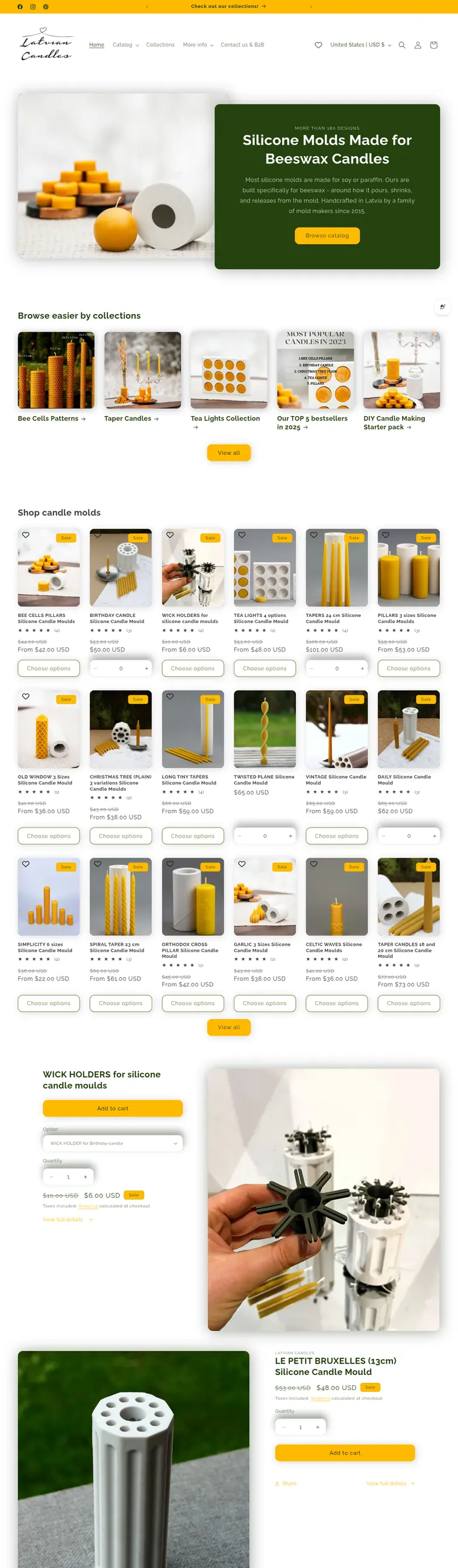 Latvian Candles